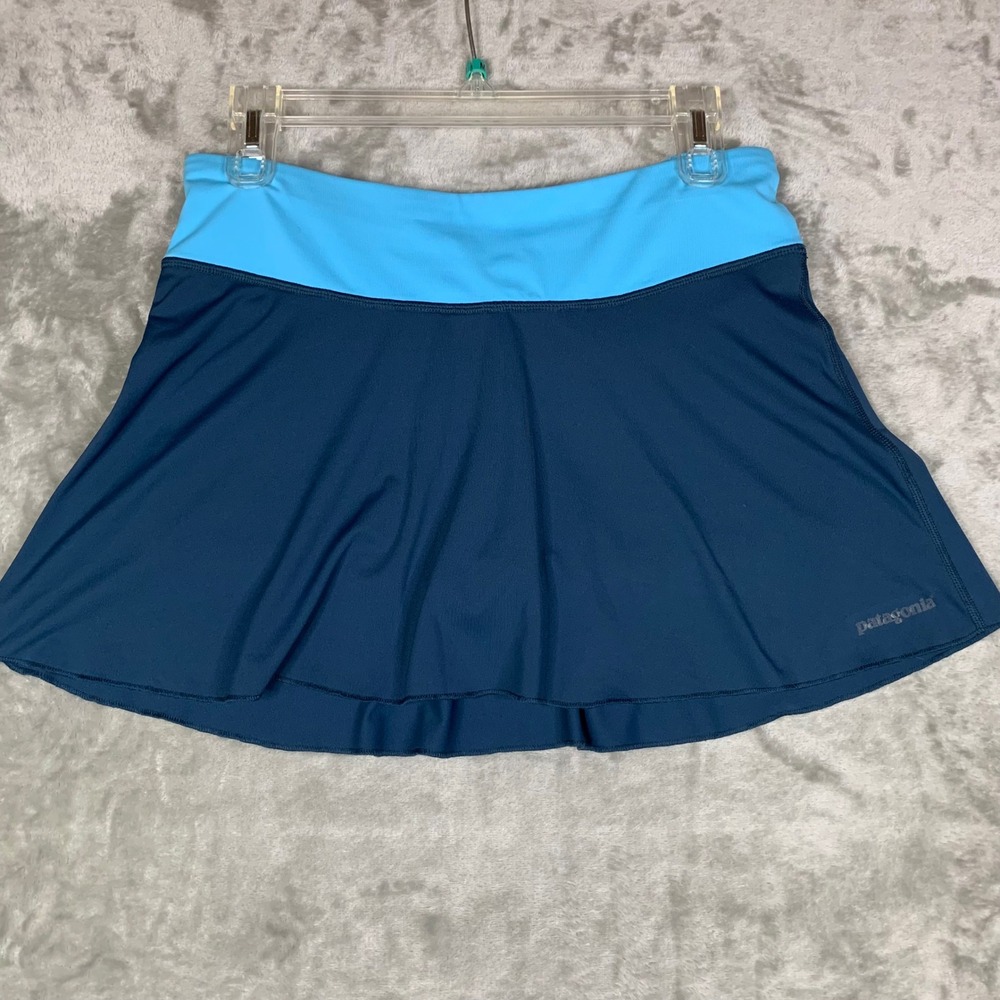 Patagonia All Weather Skirt Skort Womens S Blue Activewear Hiking Tennis 23451